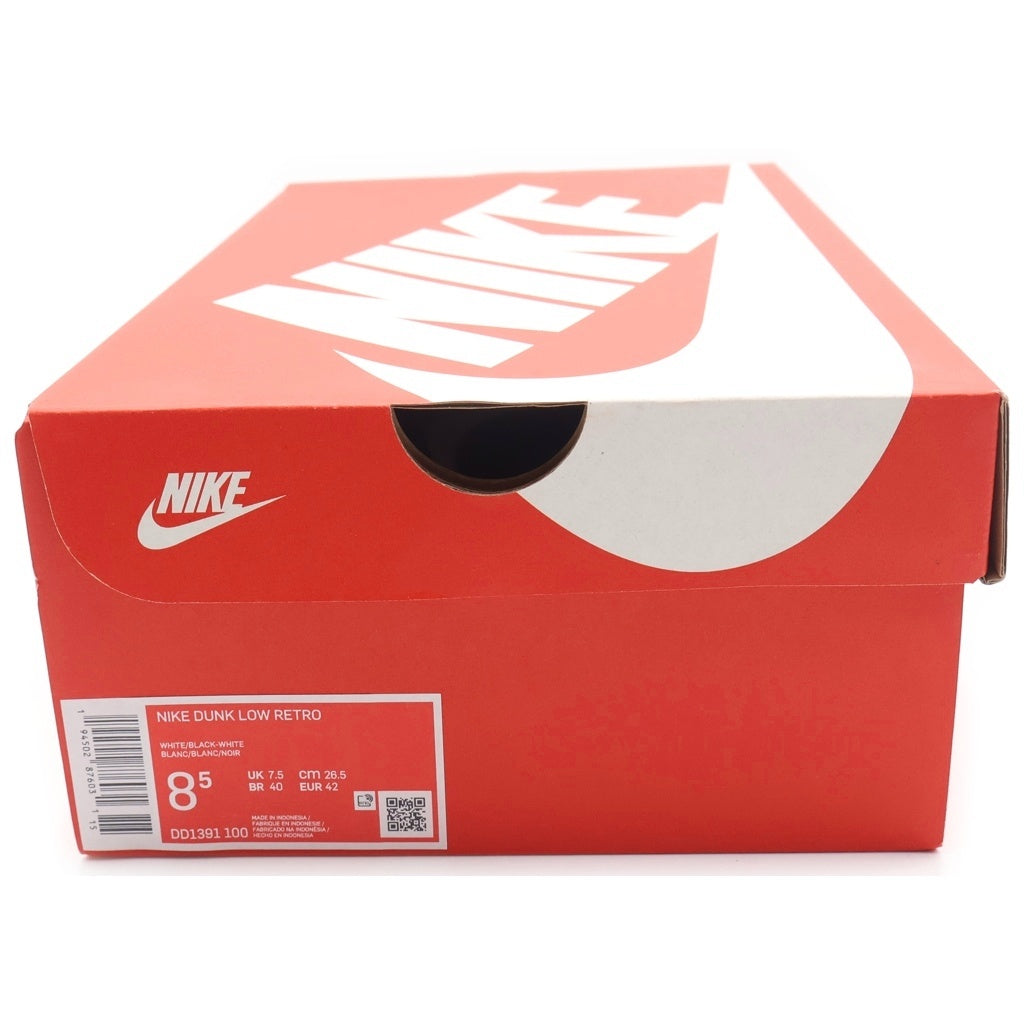 NIKE(ナイキ) DUNK LOW RETRO PANDA DD1391-100 ダンク レトロ パンダ ローカットスニーカー ホワイト/ブラック US8.5/26.5cm