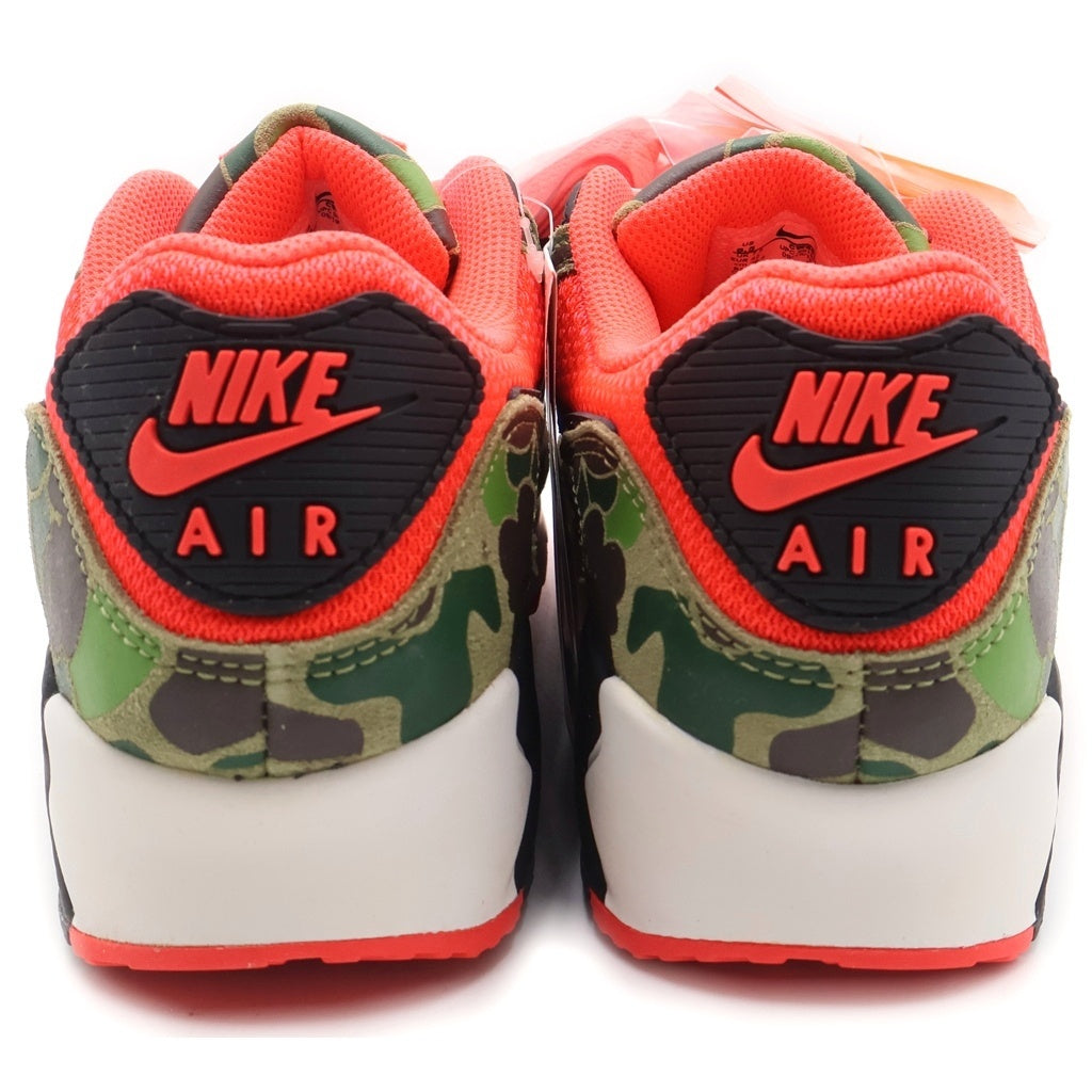 NIKE(ナイキ) ×atmos AIR MAX 90 DUCK CAMO CW6024-600 アトモス エアマックス ダックカモ ローカットスニーカー カーキ/ピンク US8.5/26.5cm