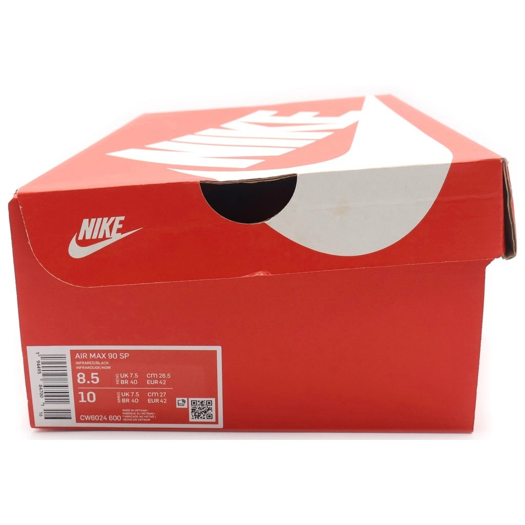 NIKE(ナイキ) ×atmos AIR MAX 90 DUCK CAMO CW6024-600 アトモス エアマックス ダックカモ ローカットスニーカー カーキ/ピンク US8.5/26.5cm