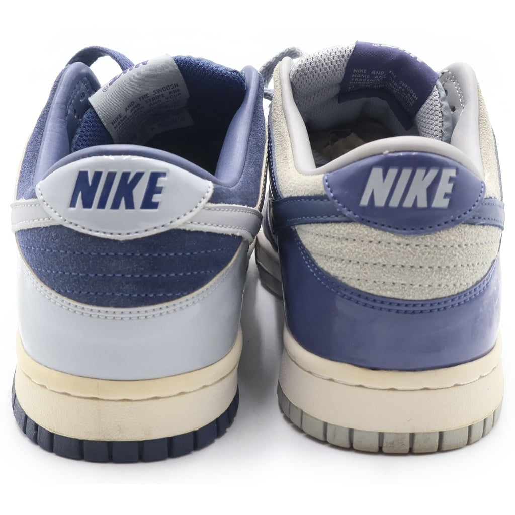 NIKE(ナイキ) ×atmos DUNK LOW JP QS Mismatched AA4414-401 アトモス ダンク ミスマッチ ローカットスニーカー グレー/ブルーUS8/26cm