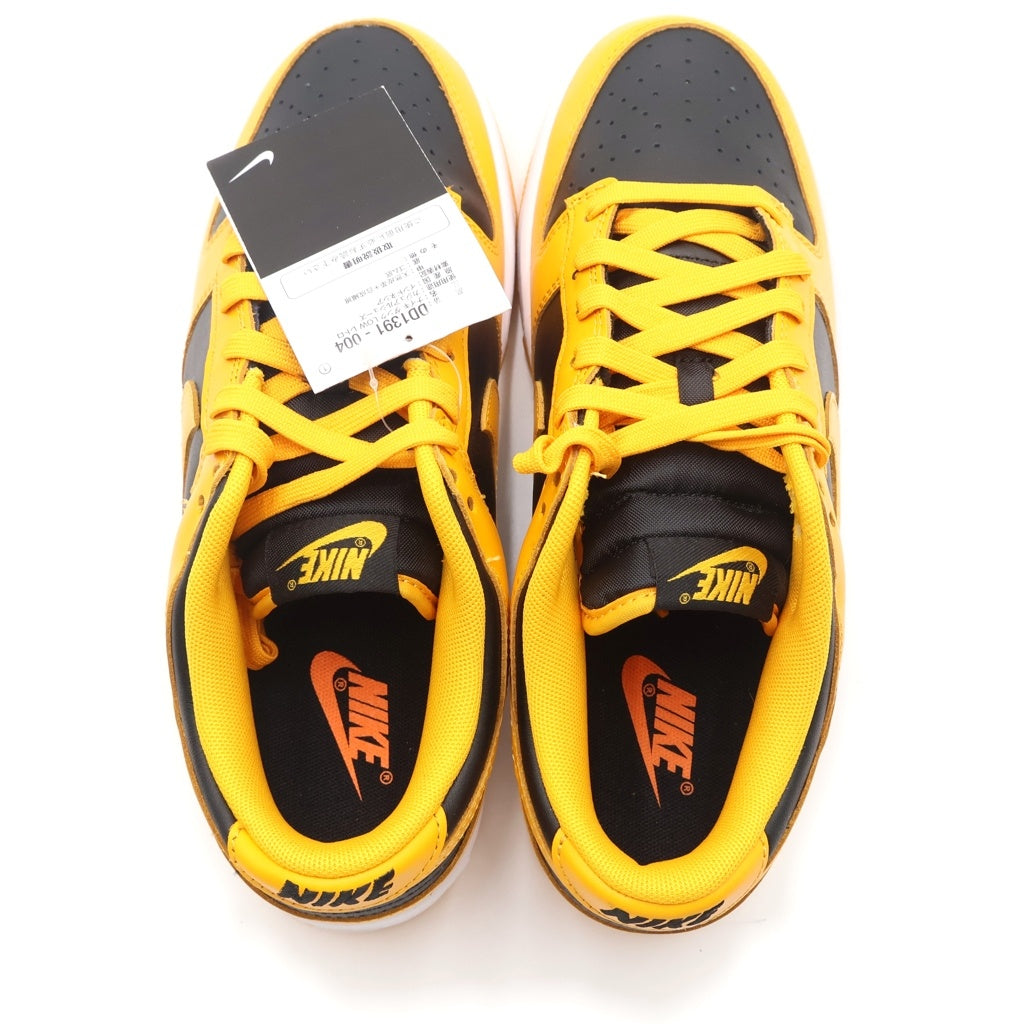NIKE(ナイキ) DUNK LOW CHAMPIONSHIP GOLDENROD DD1391-004 ダンク チャンピオンシップ ゴールデンロッド ローカットスニーカー ブラック/イエロー US8.5/26.5cm
