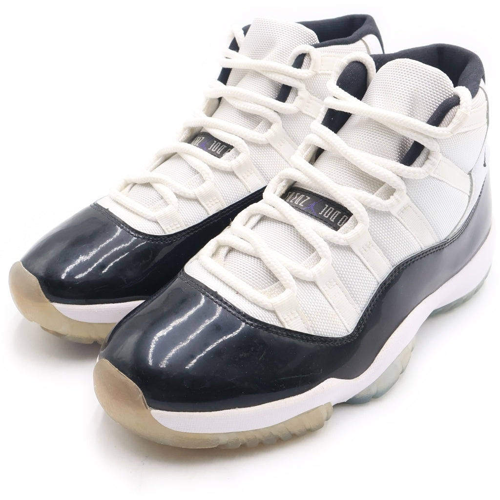 NIKE(ナイキ) AIR JORDAN 11 RETRO CONCORD 2018 378037-100 エアジョーダン11 レトロ コンコルド ハイカットスニーカー ホワイト/ブラック US9/27cm