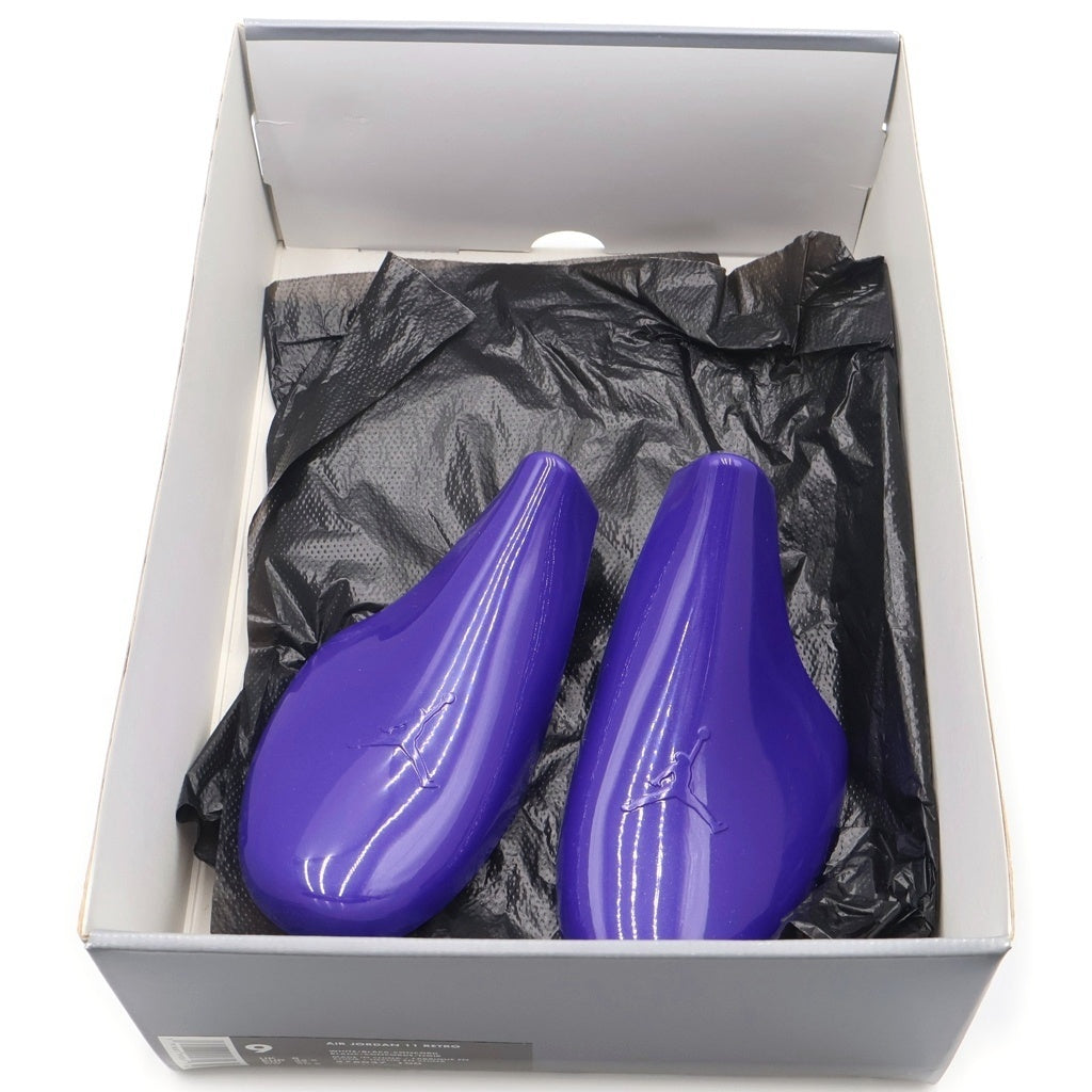 NIKE(ナイキ) AIR JORDAN 11 RETRO CONCORD 2018 378037-100 エアジョーダン11 レトロ コンコルド ハイカットスニーカー ホワイト/ブラック US9/27cm