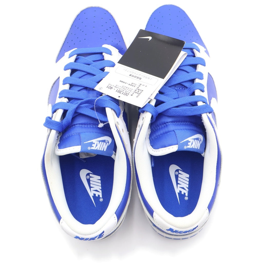 NIKE(ナイキ) DUNK LOW RETRO DD1391-401 ダンク ローカットスニーカー ホワイト/ブルー US8.5/26.5cm