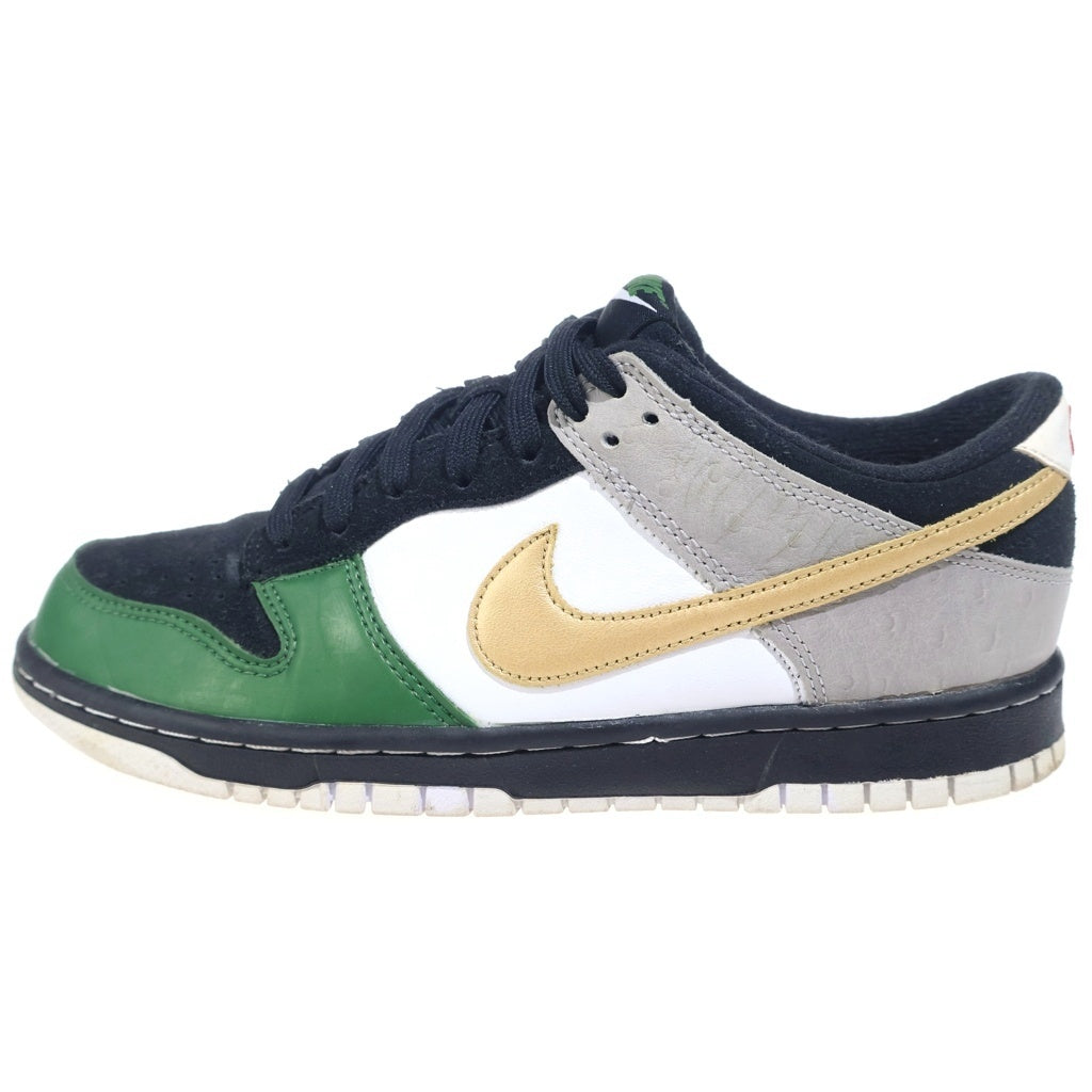 NIKE(ナイキ) ×mita sneakers DUNK LOW JP QS WOLF AA4414-001 ミタスニーカーズ 温故知新 ダンク ローカットスニーカー ブラック/グリーン US8/26cm