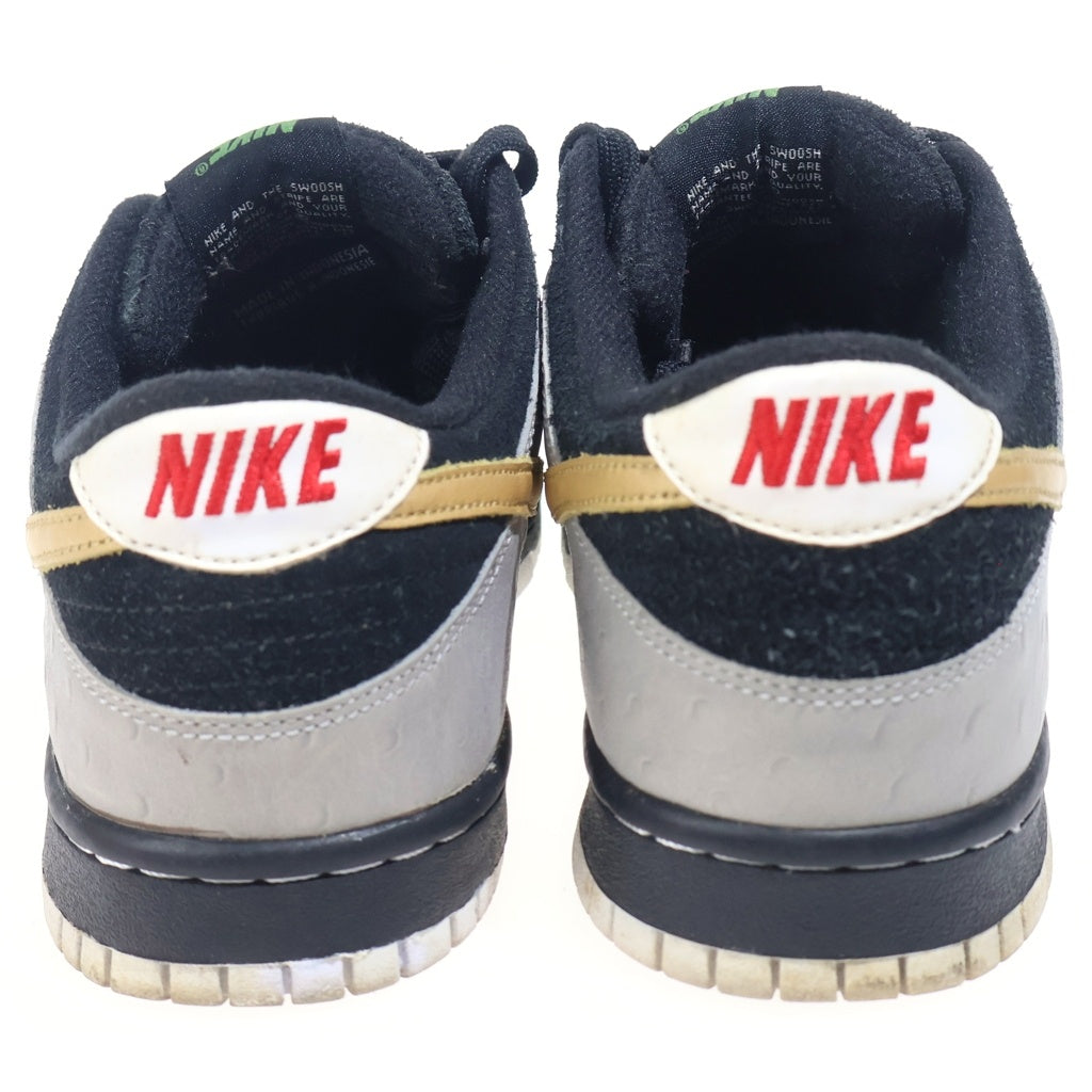 NIKE(ナイキ) ×mita sneakers DUNK LOW JP QS WOLF AA4414-001 ミタスニーカーズ 温故知新 ダンク ローカットスニーカー ブラック/グリーン US8/26cm