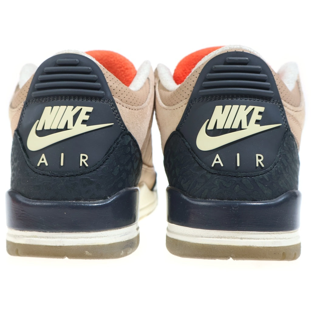NIKE(ナイキ) AIR JORDAN 3 RETRO JTH NRG BIO BEIGE AV6683-200 エアジョーダン3 レトロ ビオ ベージュ ミッドカットスニーカー ベージュ US8.5/26.5cm