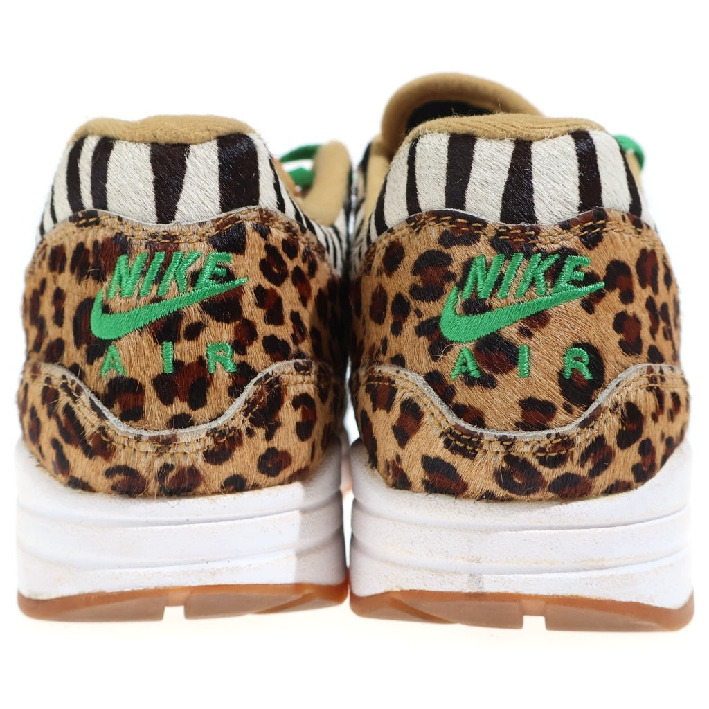 NIKE(ナイキ) ×atmos × AIR MAX 1 DLX ANIMAL PACK/SAFARI AQ0928-700 アトモス エアマックス1 アニマルパック/サファリ ローカットスニーカー ブラウン US9/27cm