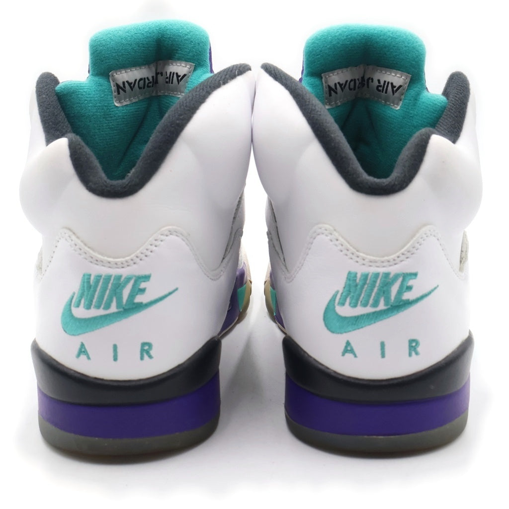 NIKE(ナイキ) AIR JORDAN 5 RETRO GRAPE FRESH PRINCE AV3919-135 エアジョーダン5 レトロ ハイカットスニーカー ホワイト US8.5/26.5cm