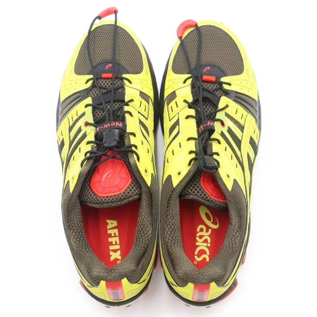 ASICS(アシックス) ×AFFXWRKS GEL-KINSEI KELP 1021A254-200 アフィックスワークス ゲルキンセイ ケルプ ローカットスニーカー ブラウン/イエロー US9/27cm