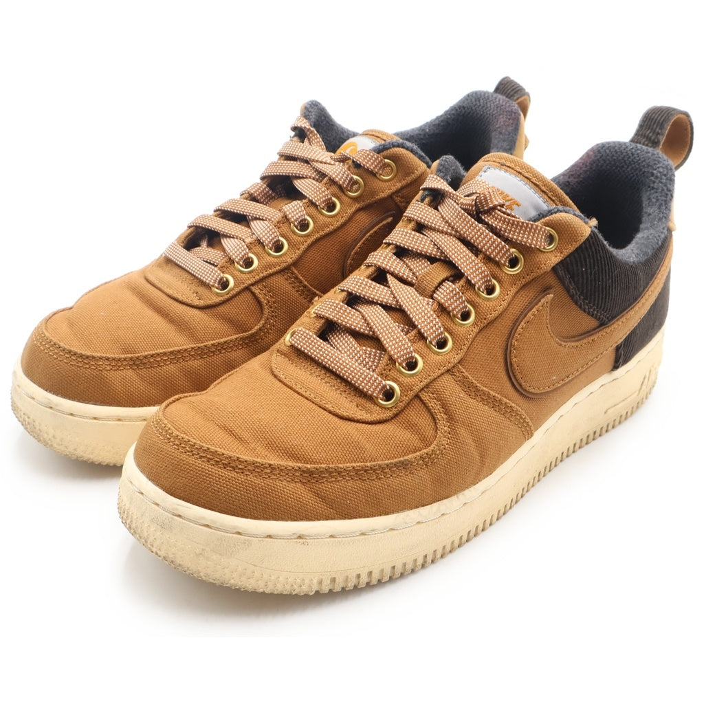 NIKE(ナイキ) ×CARHARTT WIP AIR FORCE1 LOW AV4113-200 カーハート エアフォース1 ローカットスニーカー ブラウン US8.5/26.5cm