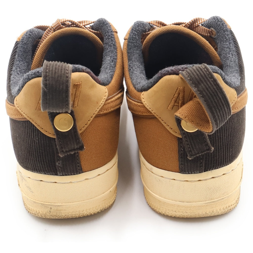 NIKE(ナイキ) ×CARHARTT WIP AIR FORCE1 LOW AV4113-200 カーハート エアフォース1 ローカットスニーカー ブラウン US8.5/26.5cm