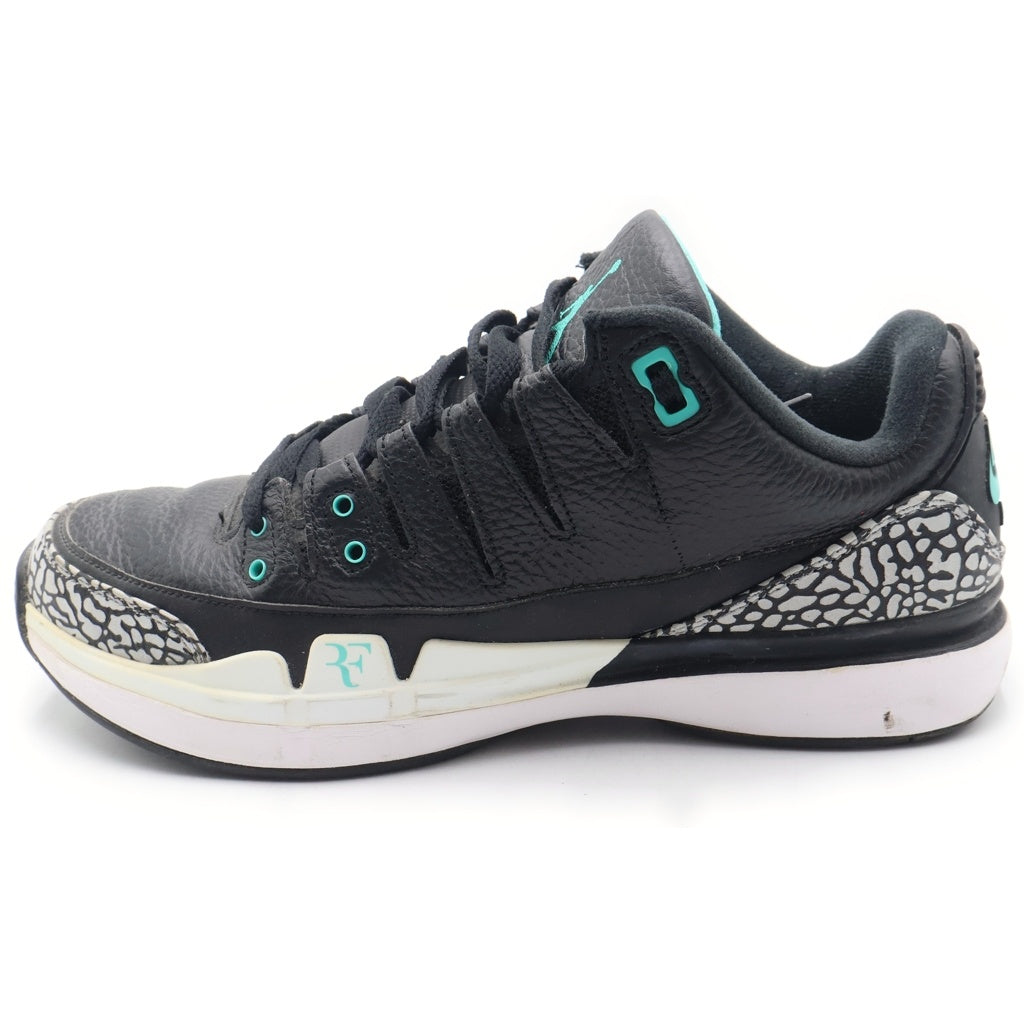 NIKE(ナイキ) ×ATMOS ZOOM VAPOR RF X AJ3 709998-031 アトモス ズーム ヴェイパー エア ジョーダン3 ローカットスニーカー ブラック US8/26cm