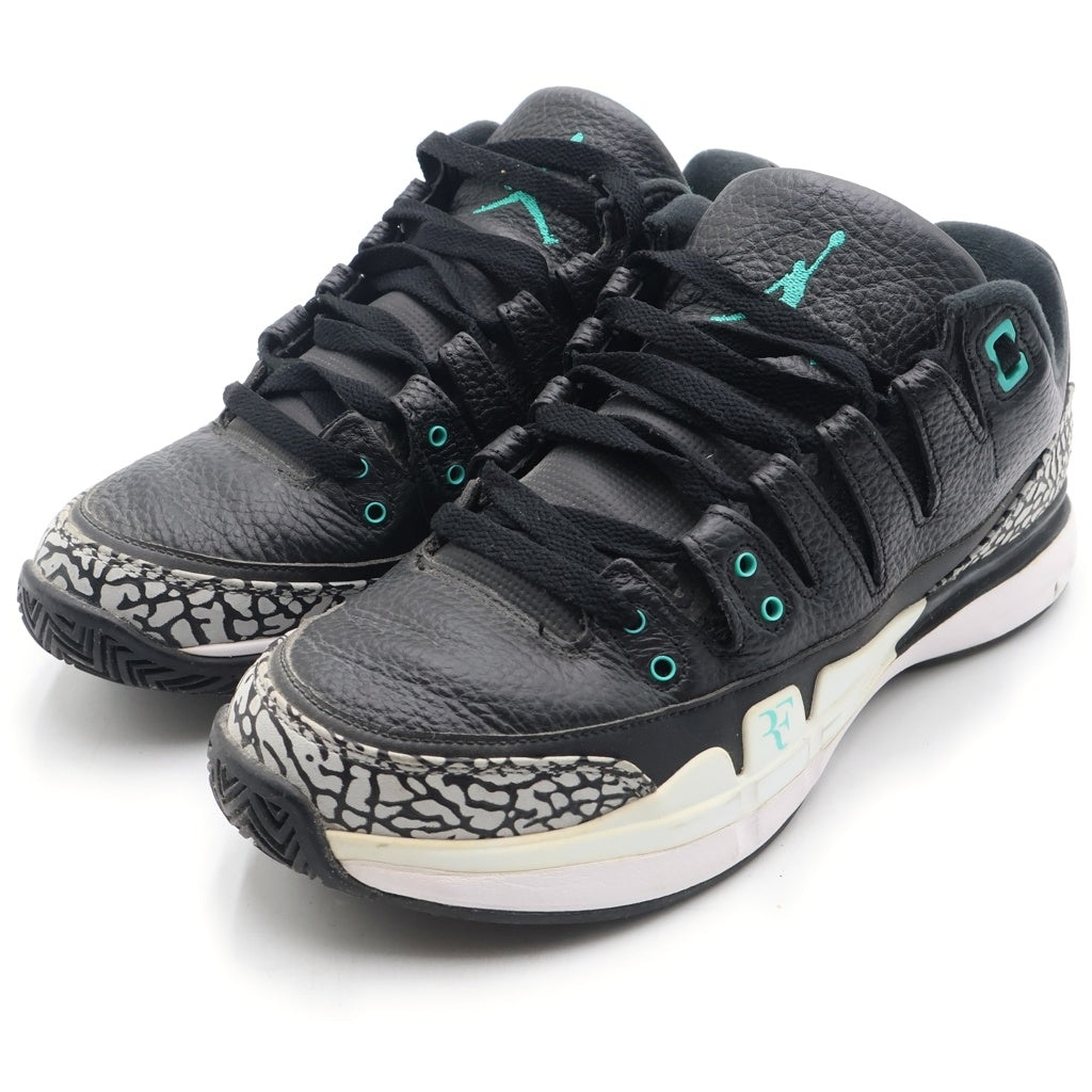 NIKE(ナイキ) ×ATMOS ZOOM VAPOR RF X AJ3 709998-031 アトモス ズーム ヴェイパー エア ジョーダン3 ローカットスニーカー ブラック US8/26cm