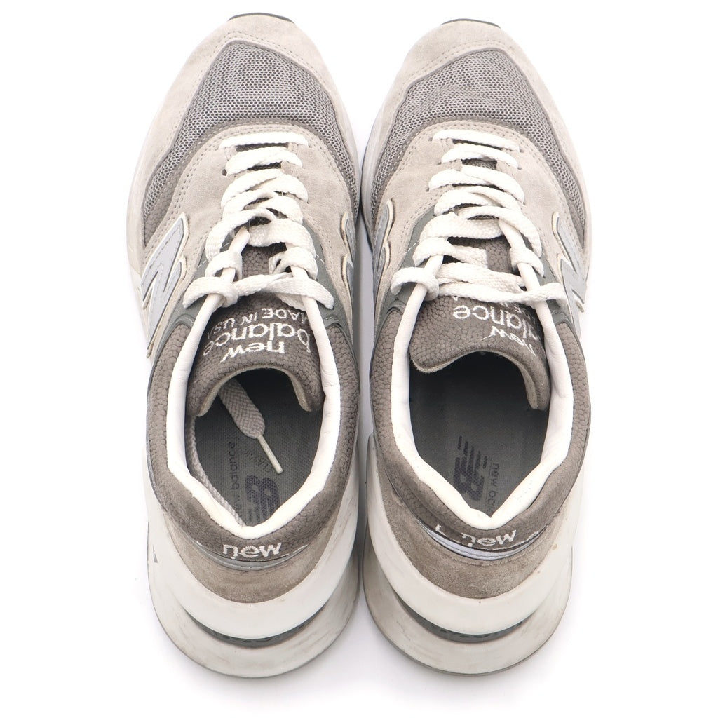 New Balance(ニューバランス) M997SGR スウェード メッシュ ローカットスニーカー グレー US9/27cm