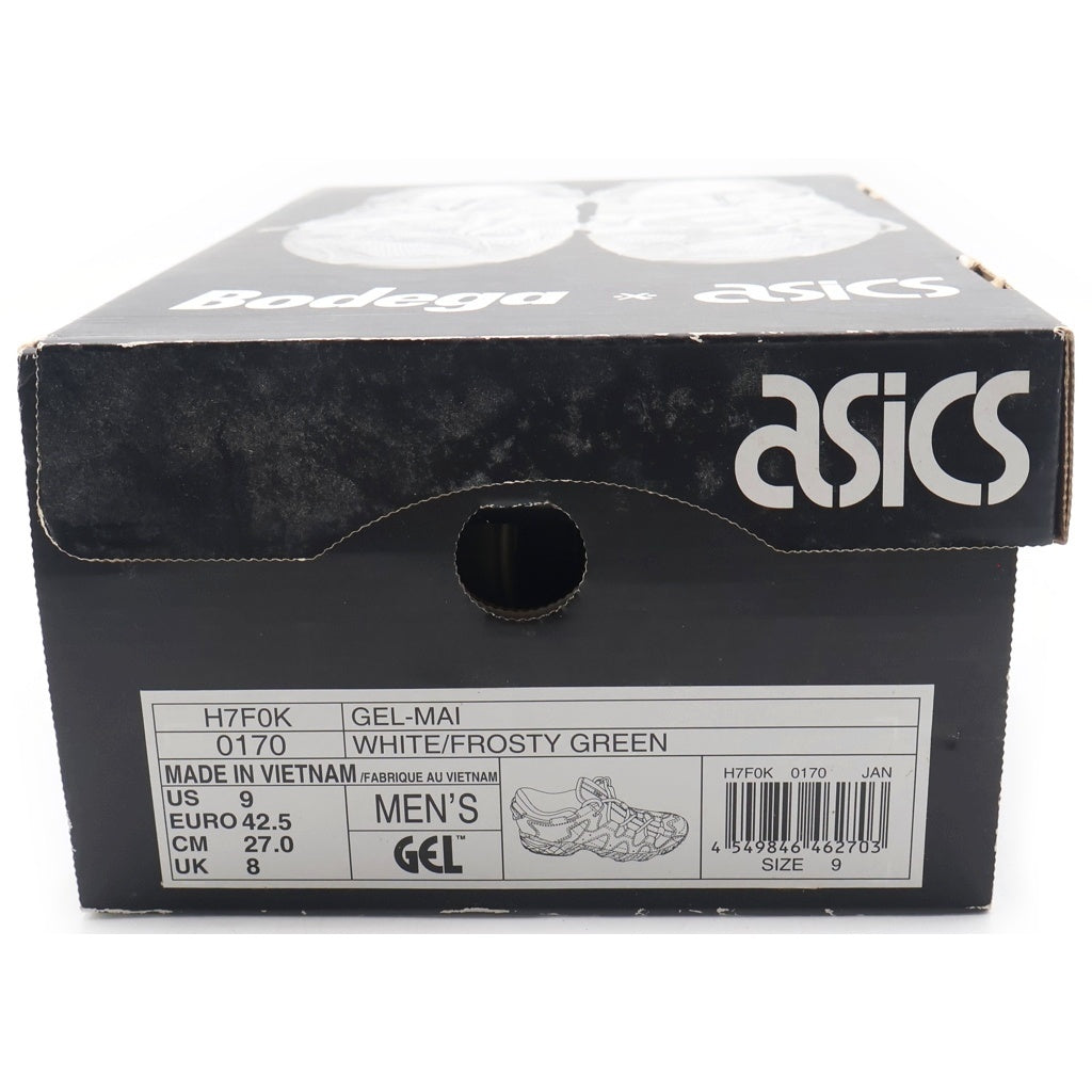 ASICS(アシックス) ×BODEGA GEL-MAI UNDER GROUND H7F0K ボデガ ゲルマイ アンダー グラウンド ローカットスニーカー グリーン/ホワイト US9/27cm