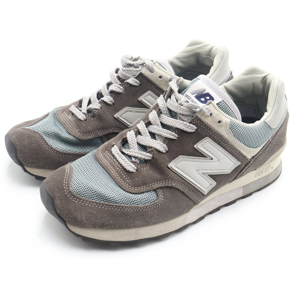 New Balance(ニューバランス) OU576AGG 35TH ANNIVERSARY 35周年 スウェード メッシュ ローカットスニーカー グレー US8.5/26.5cm