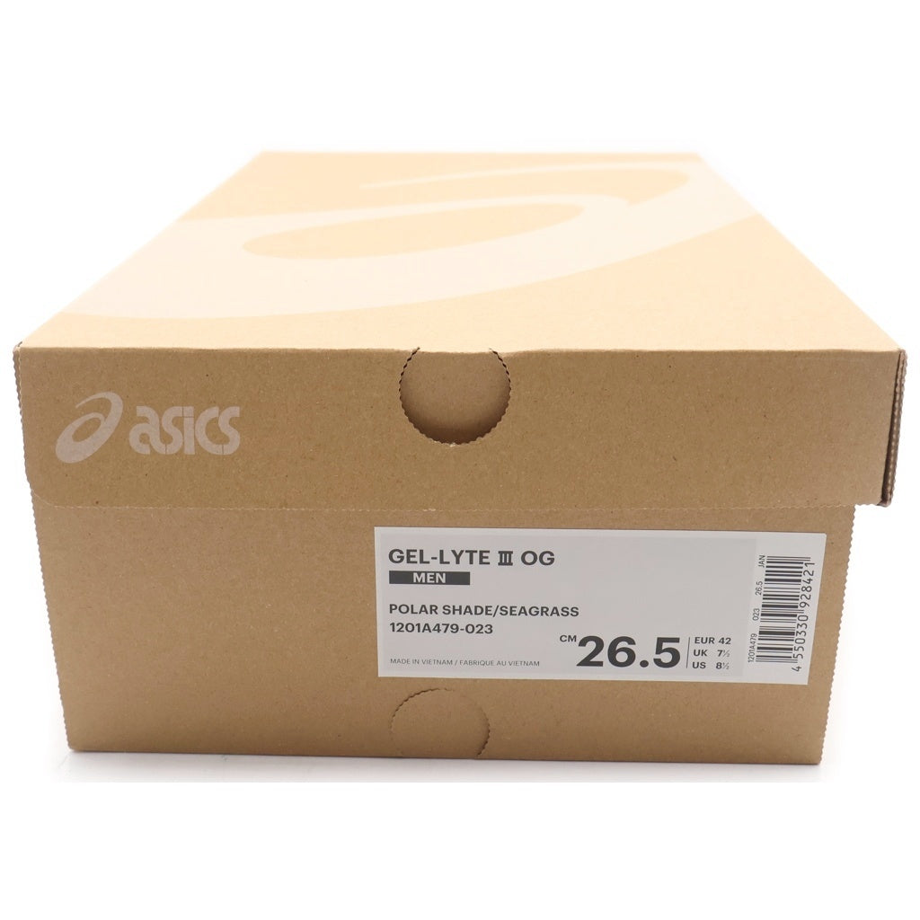 ASICS(アシックス) ×AFEW GEL-LYTE 3 OG WABI SABI 1201A479-023 アフュー ゲルライト 3 ワビ サビ ホワイト US8.5/26.5cm