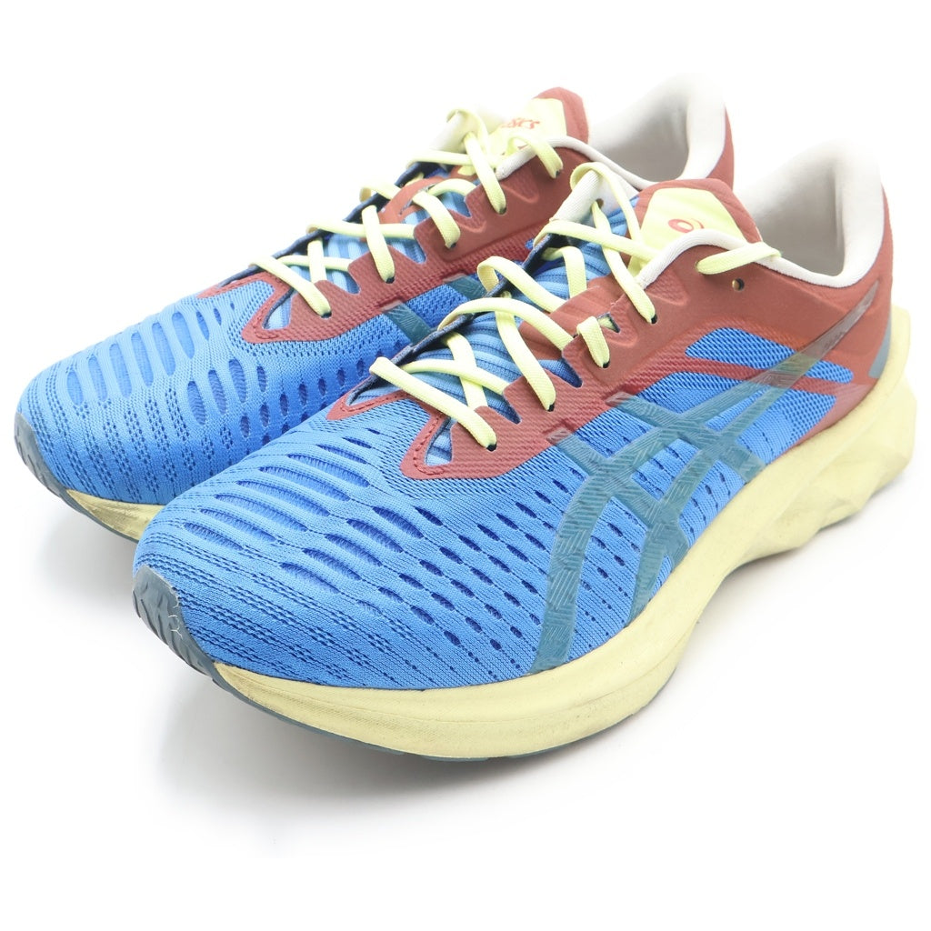ASICS(アシックス) NOVA BLAST AFFIX STROBE 1021A467-400 ノヴァ ブラスト アフィックス ワークス ローカットスニーカー ブルー/レッド US9/27cm