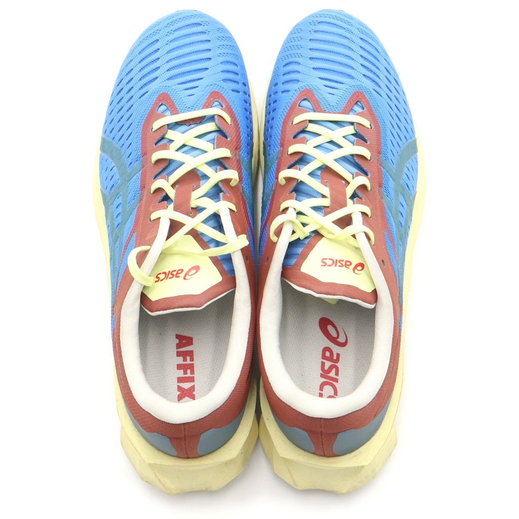 ASICS(アシックス) NOVA BLAST AFFIX STROBE 1021A467-400 ノヴァ ブラスト アフィックス ワークス ローカットスニーカー ブルー/レッド US9/27cm