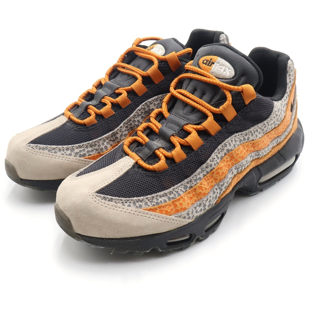 NIKE(ナイキ) AIR MAX 95 SE AR452-001 エア マックス95 エスイー ローカットスニーカー ブラック/オレンジ US8.5/26.5cm