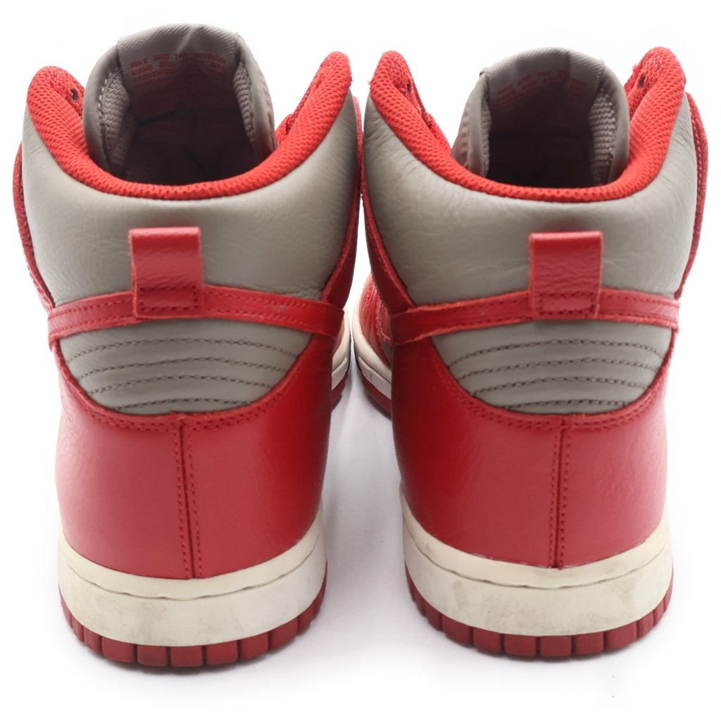 NIKE(ナイキ) DUNK HIGH UNLV 2016 850477-001 ダンク ハイカットスニーカー グレー レッド US8.5/26.5cm