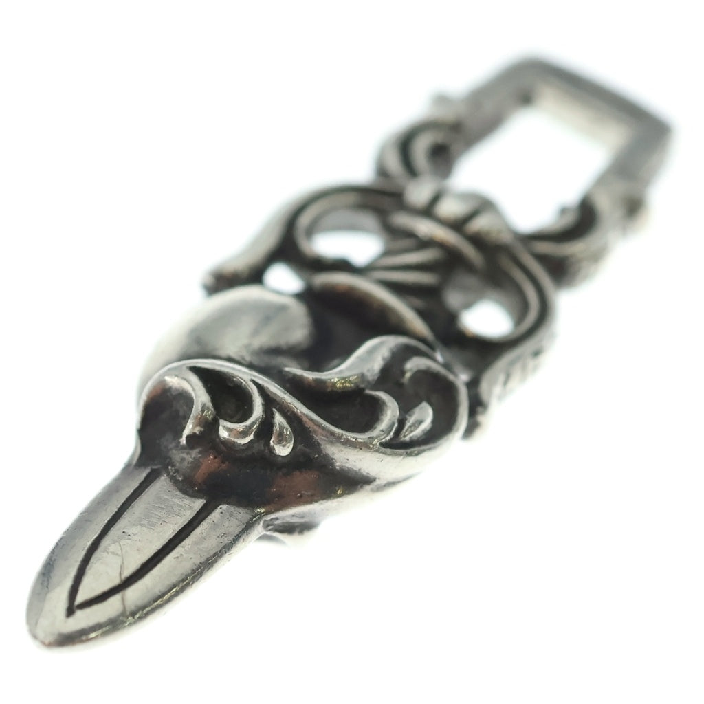 CHROME HEARTS(クロムハーツ) DAGGER HEART ダガーハート ペンダントトップ シルバー BCA243