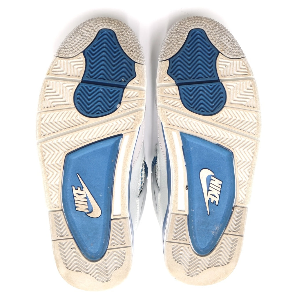 NIKE(ナイキ) AIR JORDAN 4 RETRO INDUSTRIAL BLUE FV5029-141 エアジョーダン4 インダストリアルブルー ハイカットスニーカー ホワイト/ブルー US8/26cm