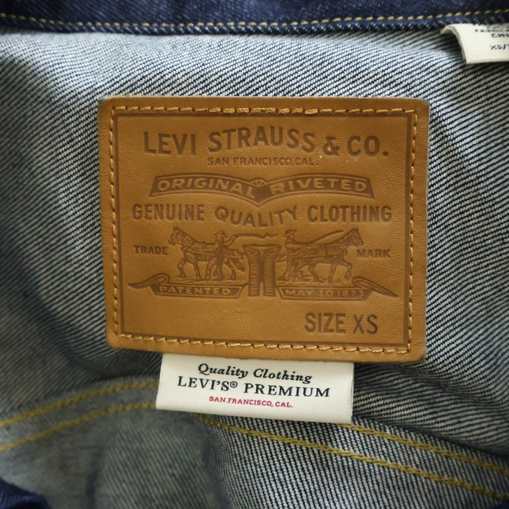 Levi's premium(リーバイスプレミアム) ×Journal Standard TYPE I TRUCKER JACKET ジャーナルスタンダード別注 タイプ1 1st トラッカーデニムジャケット インディゴ 005SZ-0000
