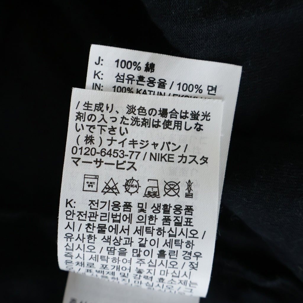 SUPREME(シュプリーム) 22AW ×NIKE AGG Grid Tee グリッド フォトプリント クルーネック 半袖Tシャツ カットソー ブラック DO6860-010