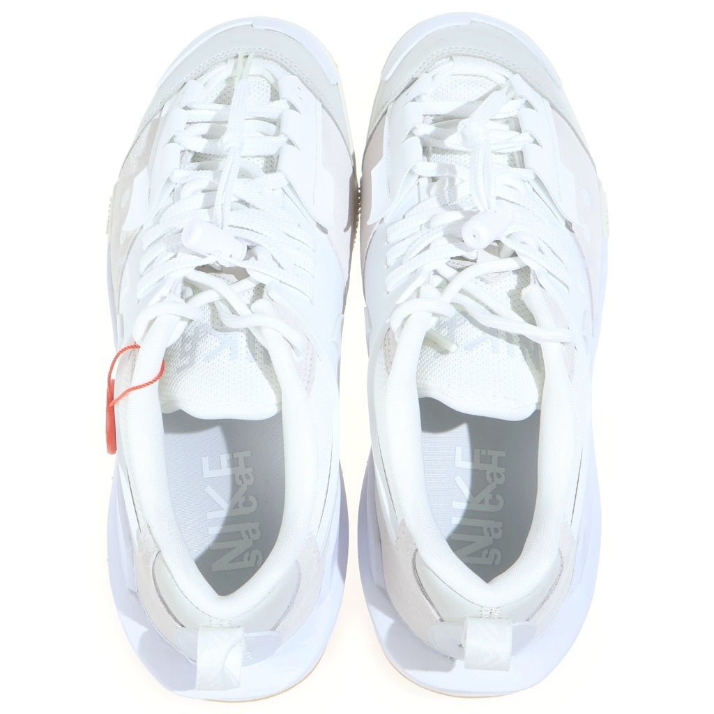 NIKE(ナイキ) ×SACAI ZEGAMADOME HQ8618-100 サカイ ゼガマドーム ローカットスニーカー ホワイト US9/27cm