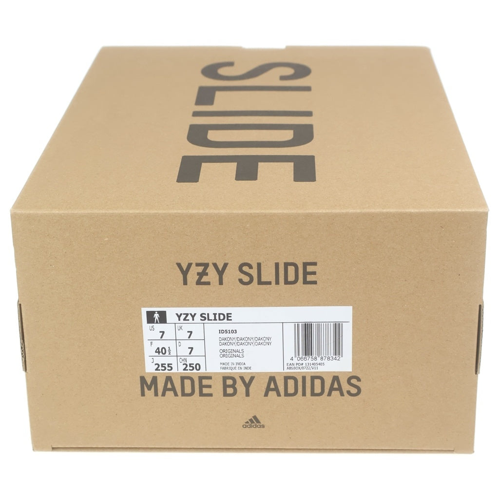 adidas(アディダス) YEEZY SLIDE DARK ONYX ID5103 イージー スライド