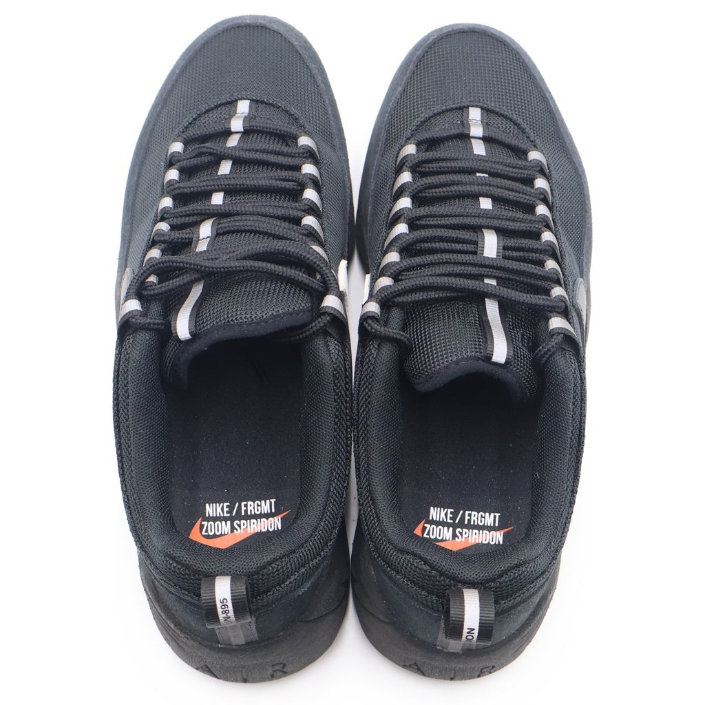 NIKE(ナイキ) ×Fragment AIR ZOOM SPIRIDON SP HF5455-001 フラグメント エアズームスピリドン ローカットスニーカー ブラック US7/25cm