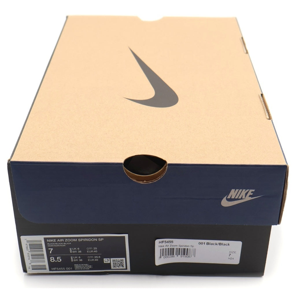 NIKE(ナイキ) ×Fragment AIR ZOOM SPIRIDON SP HF5455-001 フラグメント エアズームスピリドン ローカットスニーカー ブラック US7/25cm