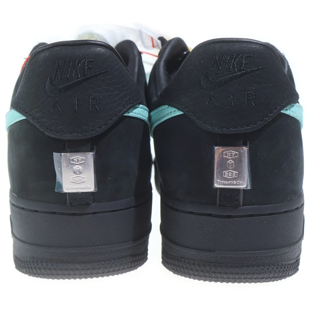 NIKE(ナイキ) ×TIFFANY&CO AIR FORCE 1 LOW 1837 BLACK DZ1382-001 ティファニー エアフォース1 ローカットスニーカー シューズ ブルー/ブラック US9.5/27.5cm