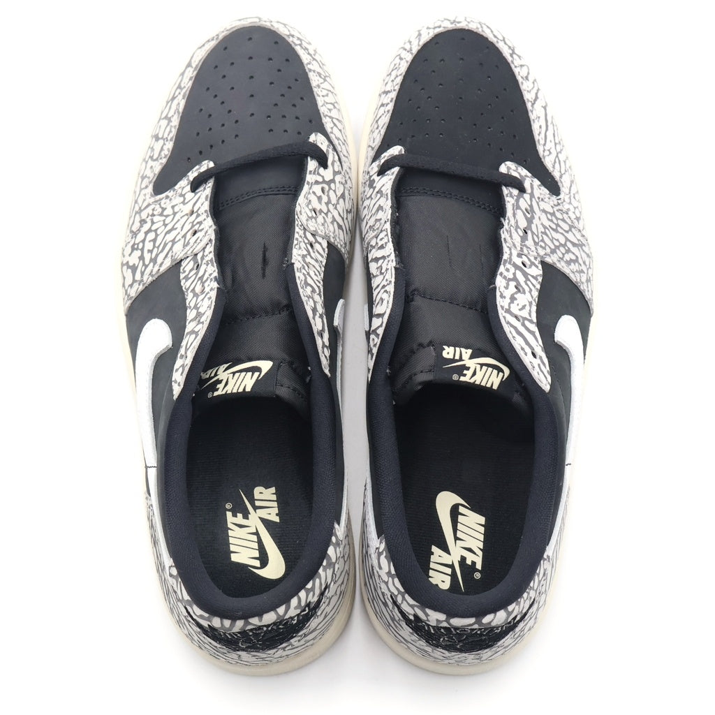 NIKE(ナイキ) AIR JORDAN 1 RETRO LOW OG BLACK CEMENT CZ0790-001 エアジョーダン1 レトロ ブラックセメント ローカットスニーカー グレー/ブラック US11/29cm
