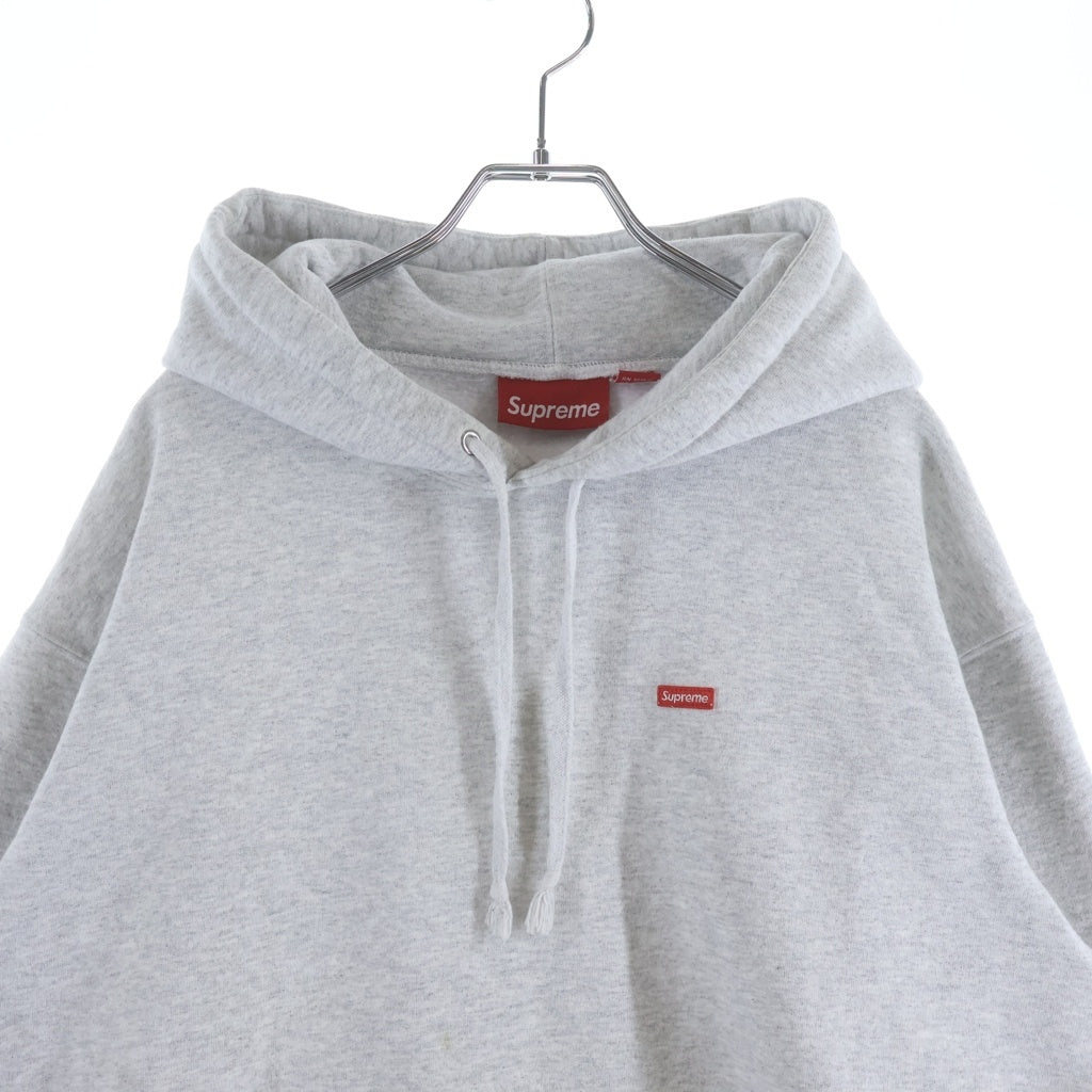 SUPREME(シュプリーム) 25AW Small Box Logo Hooded Sweatshirt スモールボックスロゴ フーデッドスウェットシャツ プルオーバーパーカー グレー