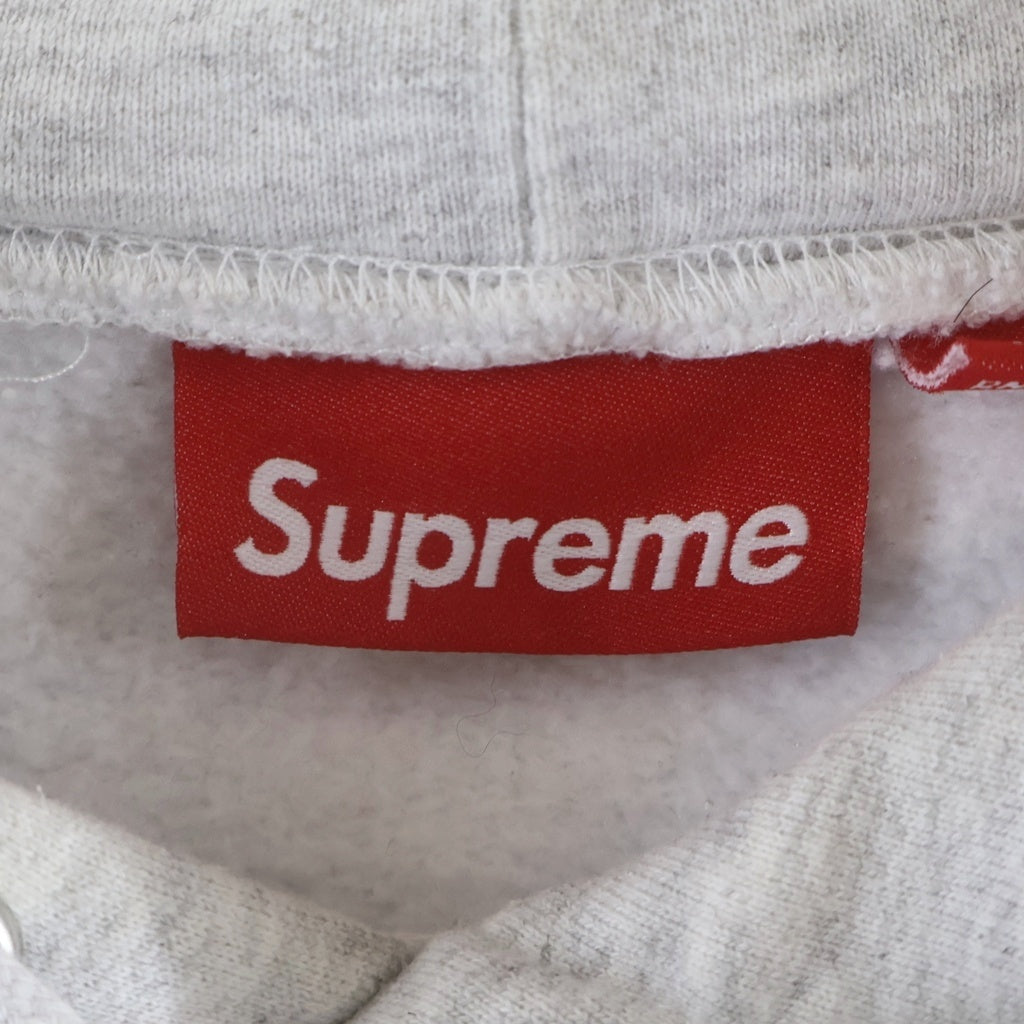 SUPREME(シュプリーム) 25AW Small Box Logo Hooded Sweatshirt スモールボックスロゴ フーデッドスウェットシャツ プルオーバーパーカー グレー