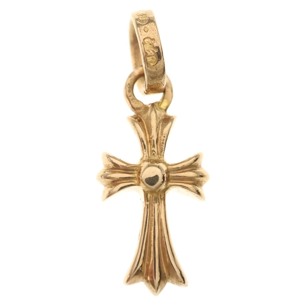 CHROME HEARTS(クロムハーツ) 22K CRS BBYFAT P/DIA ベイビーファットクロス PAVEダイヤ ペンダントトップ ゴールド BCA035