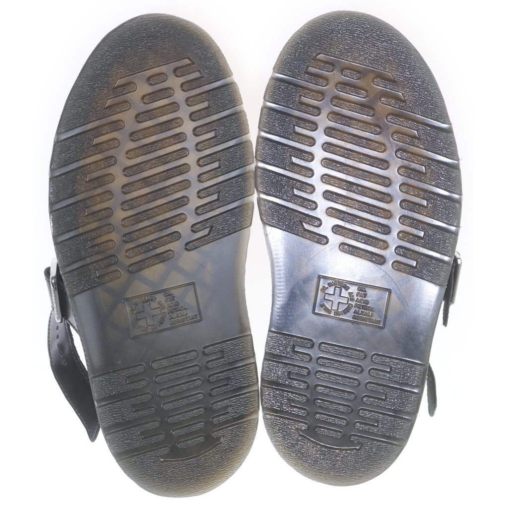 Dr.Martens(ドクターマーチン) 6707 MACKYE HDW マッケイ ハードウェア レザー ストラップ サンダル ブラック レディース