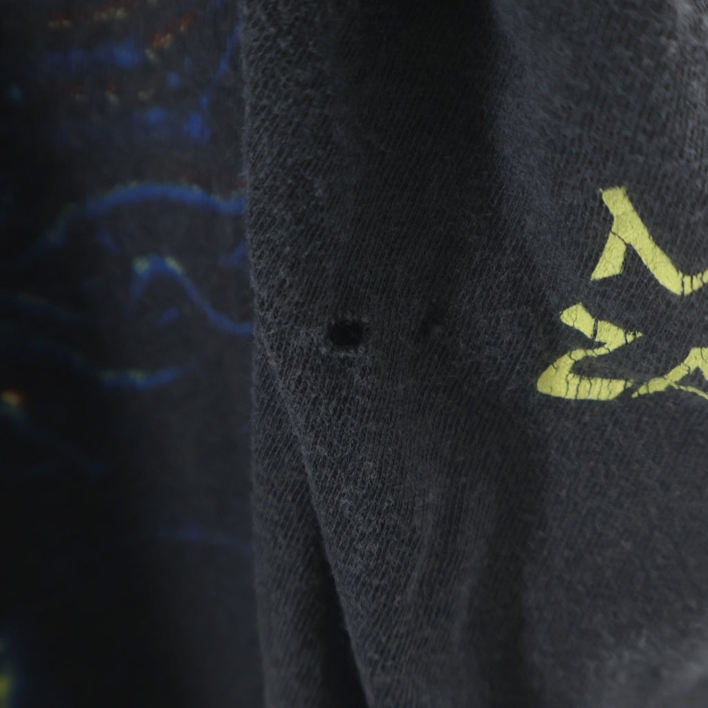 VINTAGE(ヴィンテージ) 90S iron Maiden Fear of the Dark Tee アイアン メイデン フロントロゴ プリント 半袖Tシャツ ブラック