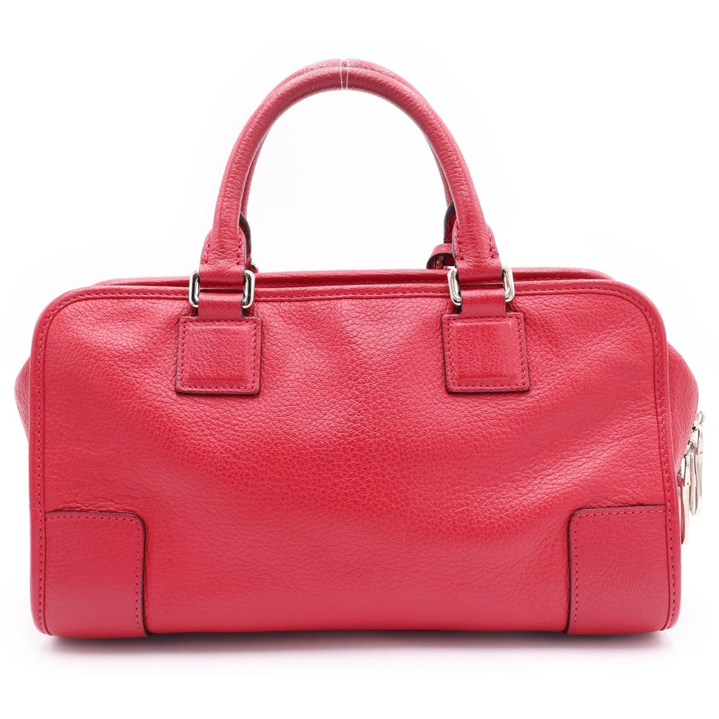 LOEWE(ロエベ) アマソナ 28 レザー 2WAY ハンドバッグ ショルダーバッグ レッド レディース