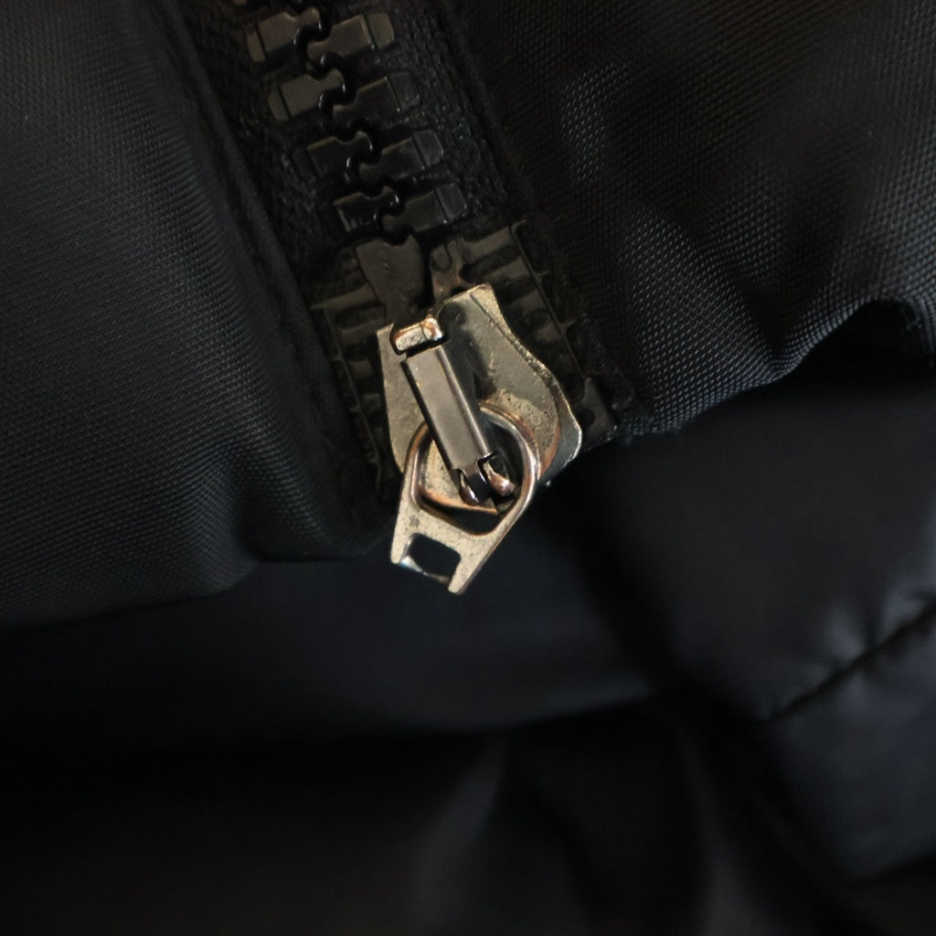 MONCLER(モンクレール) ファー フーデッド ジップアップ ダウンジャケット ブラック レディース 49334/91/54010