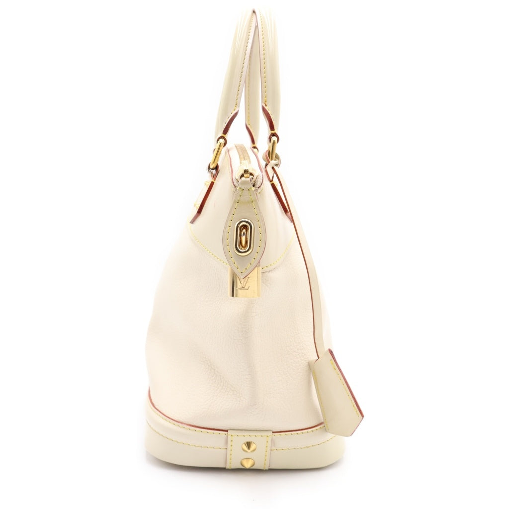 LOUIS VUITTON(ルイヴィトン) スハリ ロックイットPM レザー ハンドバッグ トートバッグ ホワイト M91887 レディース