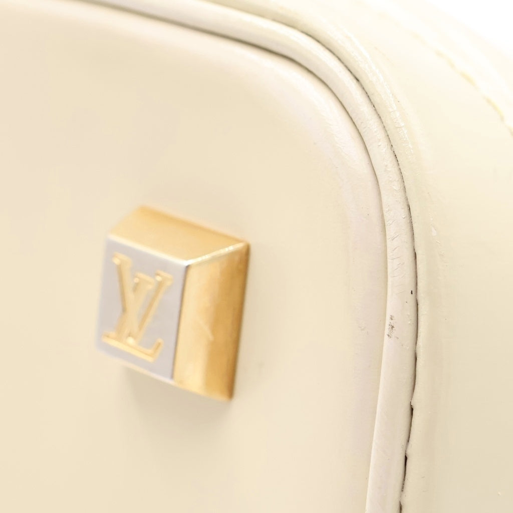 LOUIS VUITTON(ルイヴィトン) スハリ ロックイットPM レザー ハンドバッグ トートバッグ ホワイト M91887 レディース