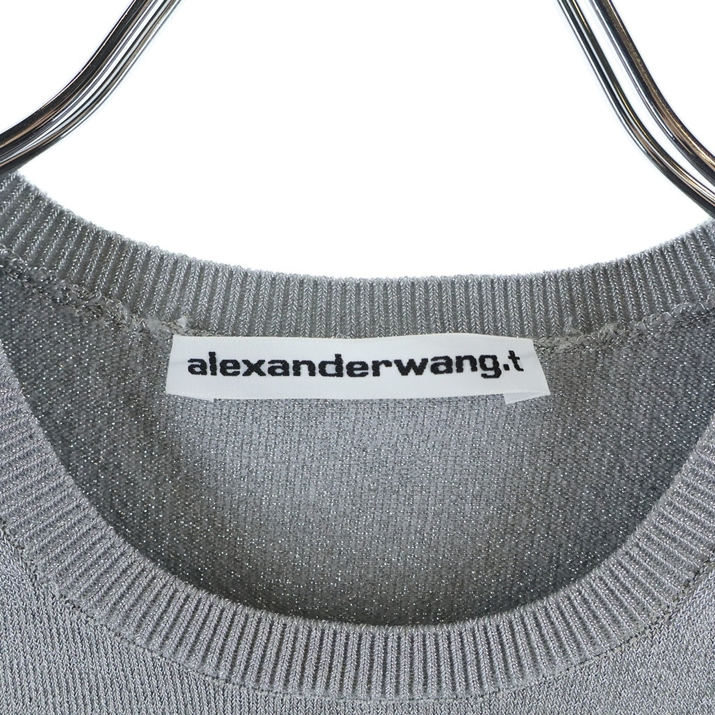 ALEXANDER WANG(アレキサンダーワン) クロップド ショート丈 ニット