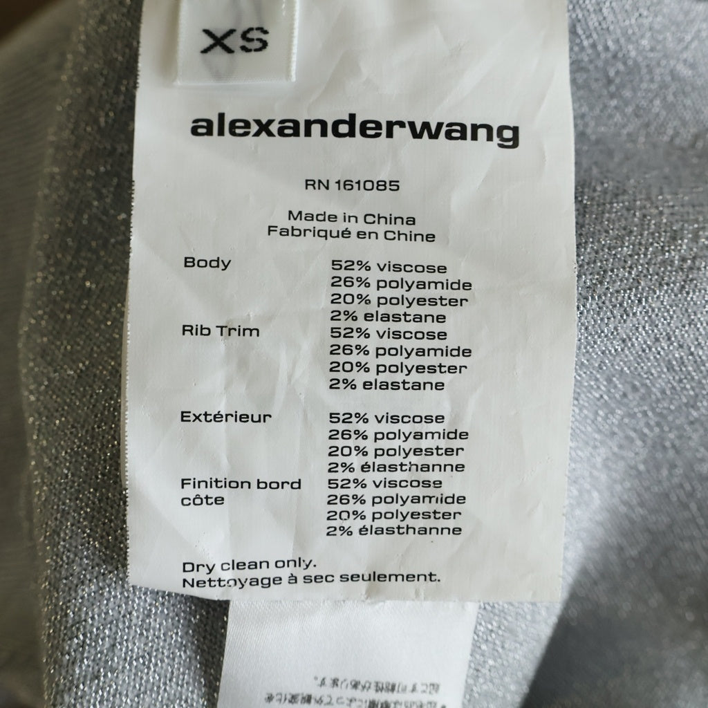 ALEXANDER WANG(アレキサンダーワン) クロップド ショート丈 ニット