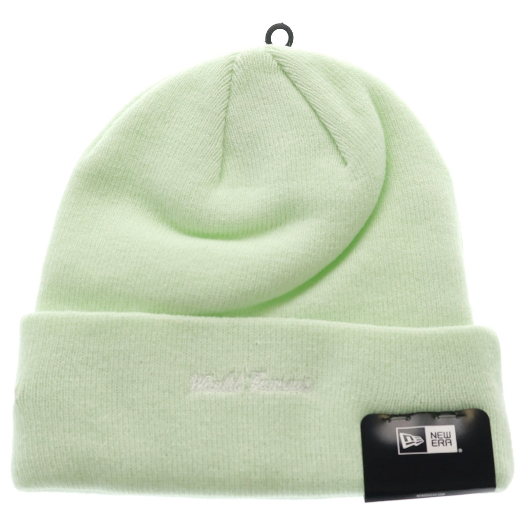 SUPREME(シュプリーム) 23AW ×New Era Box Logo Beanie ボックスロゴ ビーニー ニットキャップ 帽子 ライトグリーン