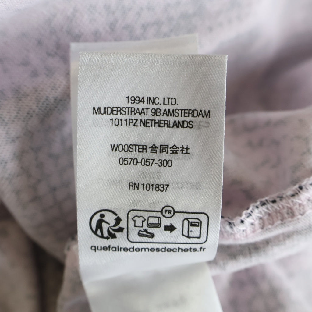 SUPREME(シュプリーム) 24SS Small Box Logo Tee SNEAK スモールボックスロゴ スネークプリント半袖Tシャツカットソー ピンク