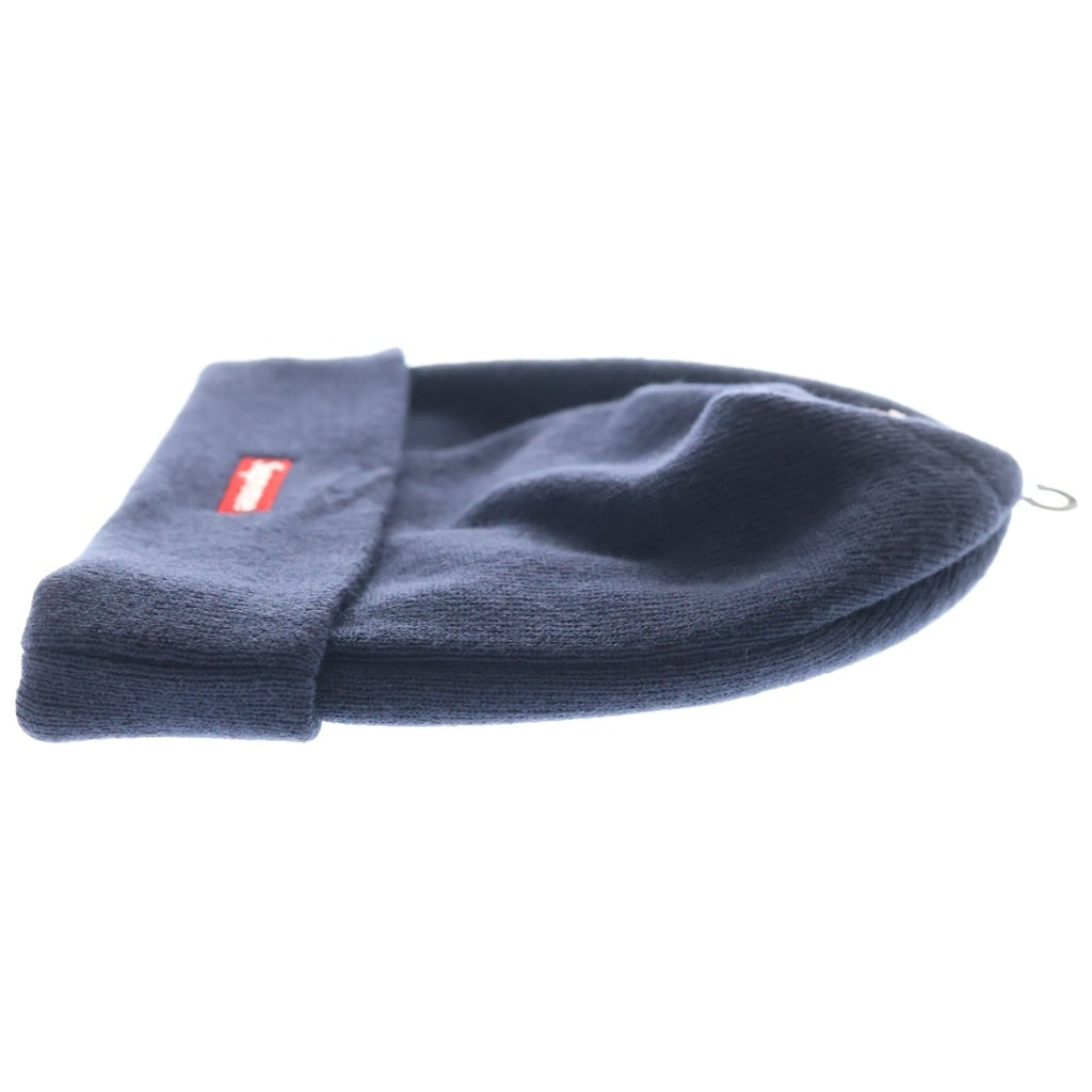 SUPREME(シュプリーム) 20AW ×New Era Shop Beanie ニューエラ ショップ ビーニー ニットキャップ 帽子 ネイビー